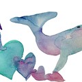 Whale Love Pastels